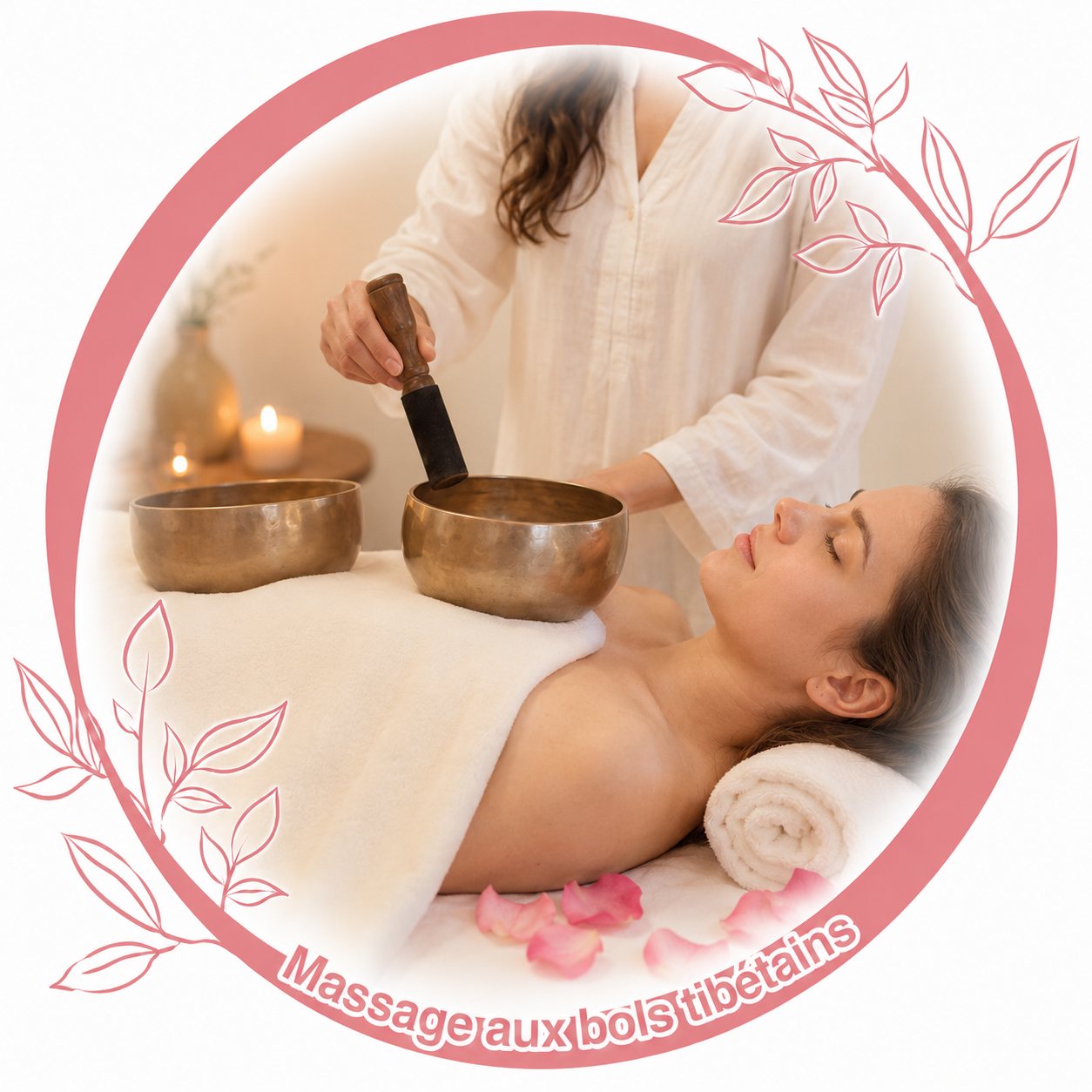 Massage aux Bols Chantants Tibétains